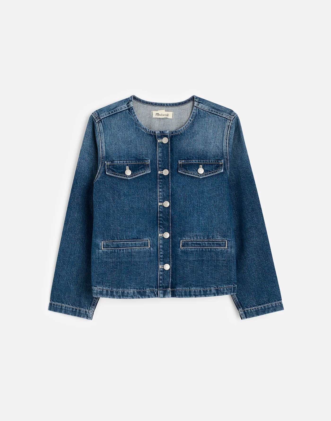 Denim Lady Jacket in Plymouth Wash | Madewell | Madewell