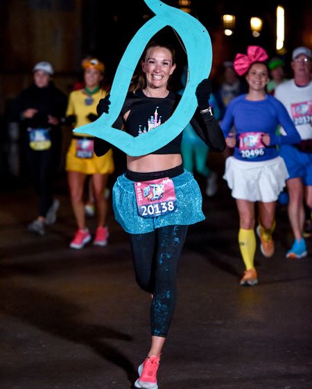 I ran as the Disneyland D for the Disneyland 10K! I created the Disneyland out of a large box. Everything else is tagged.

The black bra is a high neck, long line sports bra and I have it in several different colors! I used HTV to make the castle on the bra. 

My favorite shoes, the Glycerin 20s are currently on sale. Grab them before they’re gone! 

#LTKsalealert #LTKfitness #LTKshoecrush