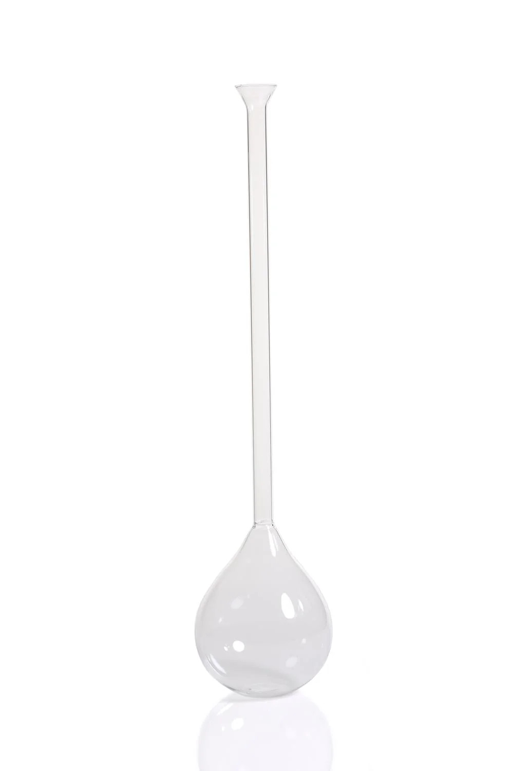 Zodax 21.5-Inch Tall Finley Long Neck Teardrop Glass Vase in Clear 4.75 x 4.75 x 21.5 Lord & Taylor | Lord & Taylor