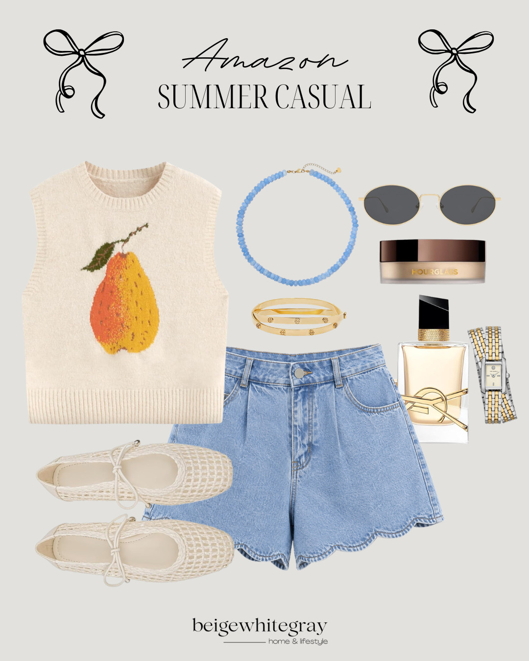 Feeling pretty in this summer casual look from Amazon! #SummerStyle #CasualOutfit