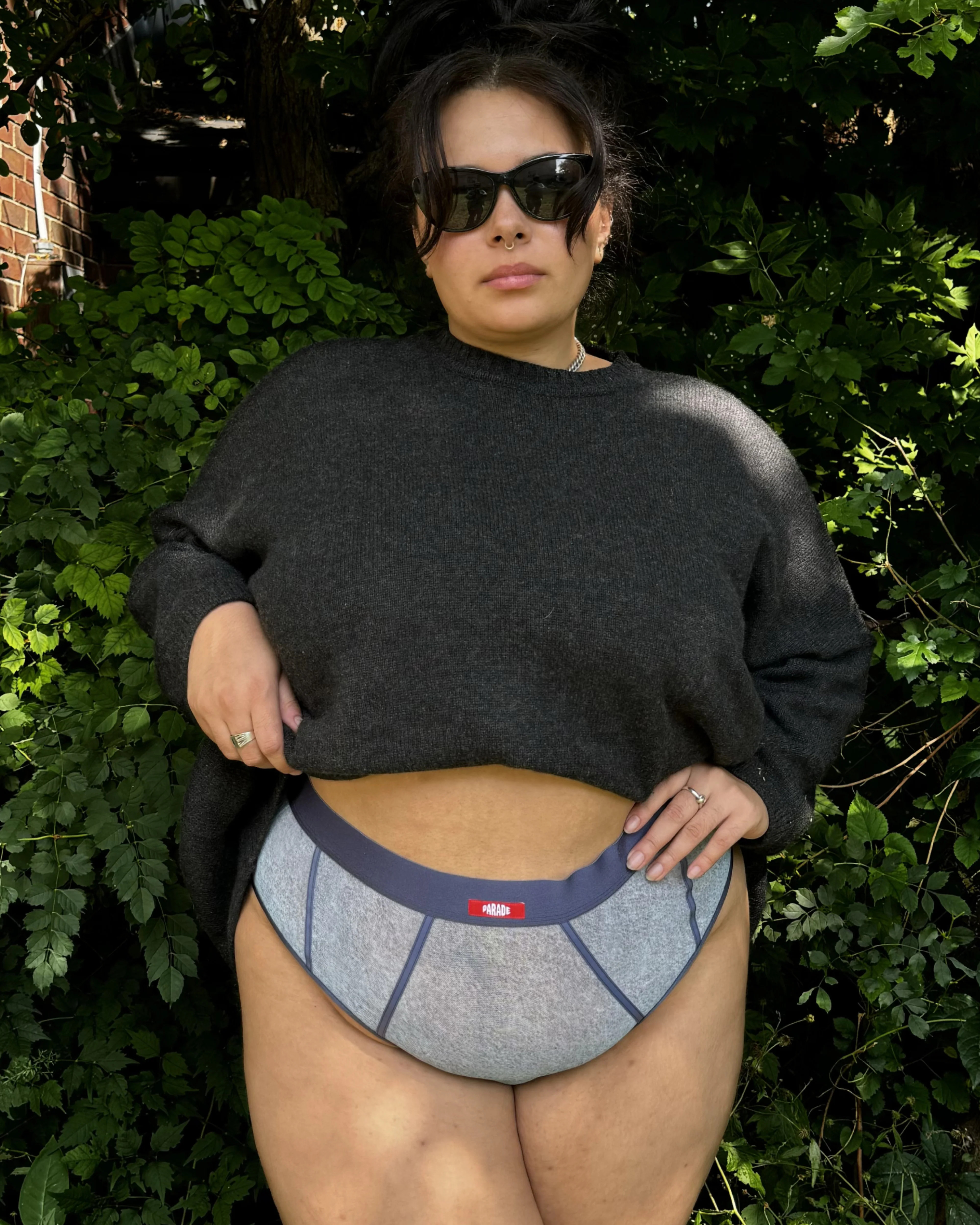 Silky Mesh Sheer Cheeky | Silky Mesh (Denim Dupe) | Parade