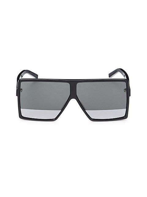 Saint Laurent 63MM Novelty Square Sunglasses on SALE | Saks OFF 5TH | Saks Fifth Avenue OFF 5TH