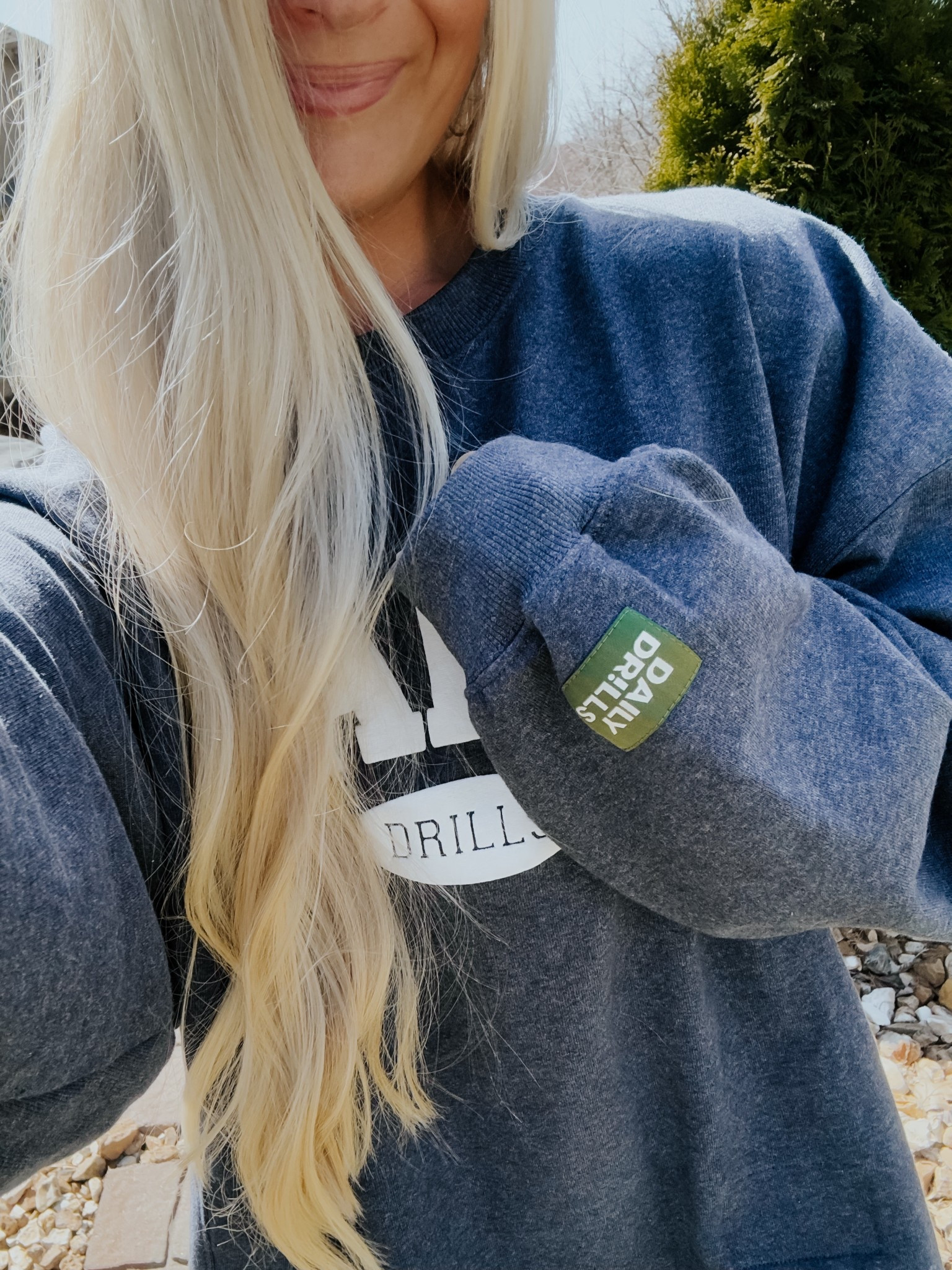 spring has sprung & Daily Drills is making a permanent appearance !!! LOVE LOVE LOVE this oversized daily crew in Denim with Tofu 🌸🧚🏼🌷🤍

#LTKGiftGuide #LTKStyleTip #LTKSeasonal