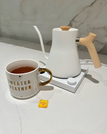 It’s definitely hot tea and coffee season. I’m a tea person and I love this tea pot that boils water in seconds! And of course these fun mugs! Great hostess gift or a fun office gift. 

Fall 
Sweater weather
Kitchen appliances 
Mugs
Gift
Boss
Teapot 
Kettle


#LTKfindsunder50 #LTKover40 #LTKhome