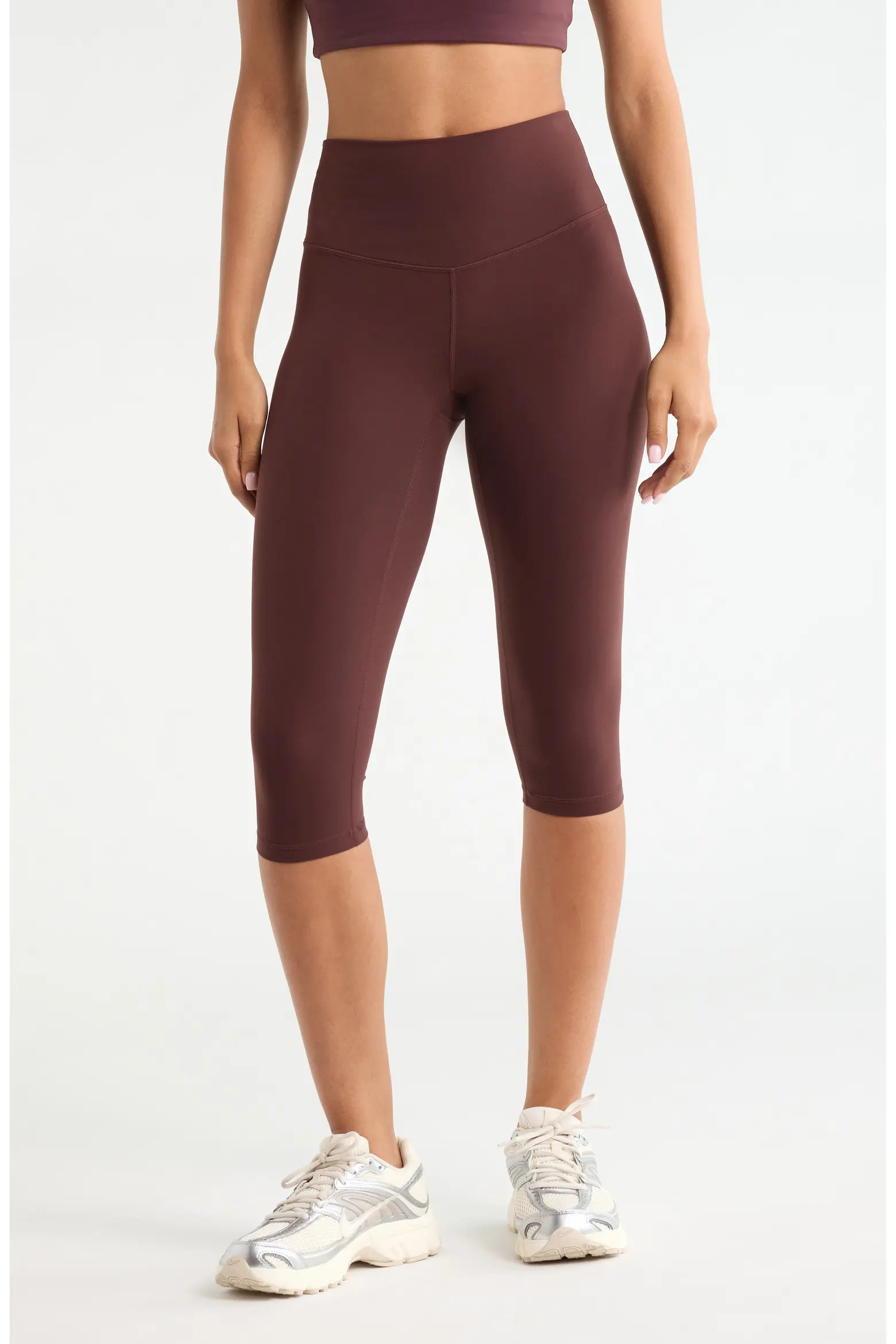 Studio Luxe High Waist Capri Leggings (Women) | Nordstrom | Nordstrom
