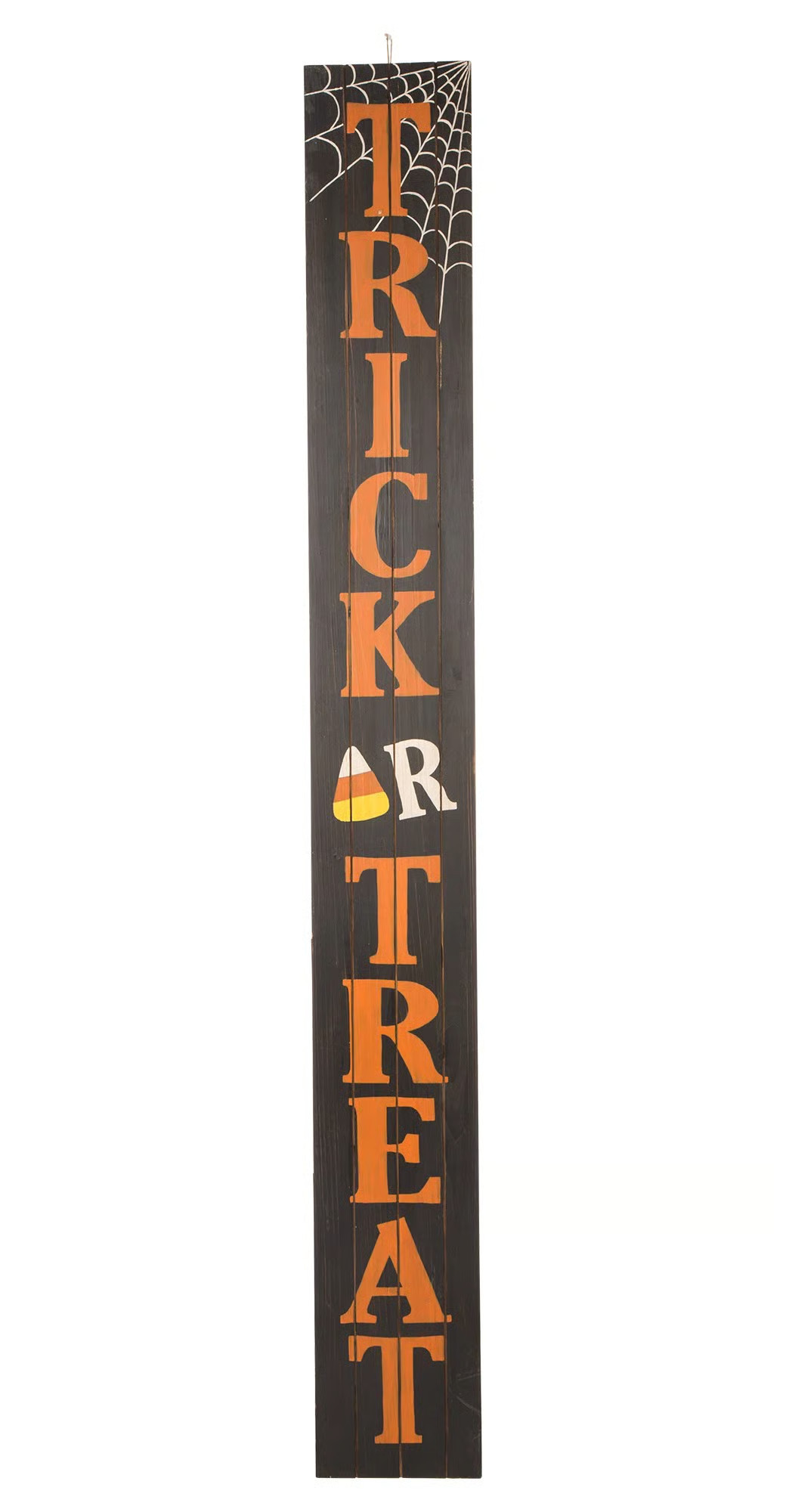 Porch Sign Wooden Trick or Treat Wall Decor | Wayfair North America