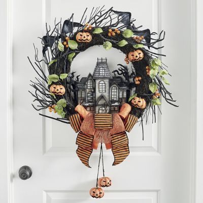 All Hallows' Eve Wreath | Grandin Road | Grandin Road