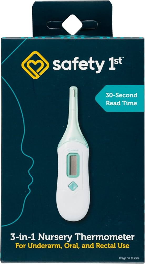 Safety 1st 3-in-1 Nursery Thermometer, Analog | Amazon (US)