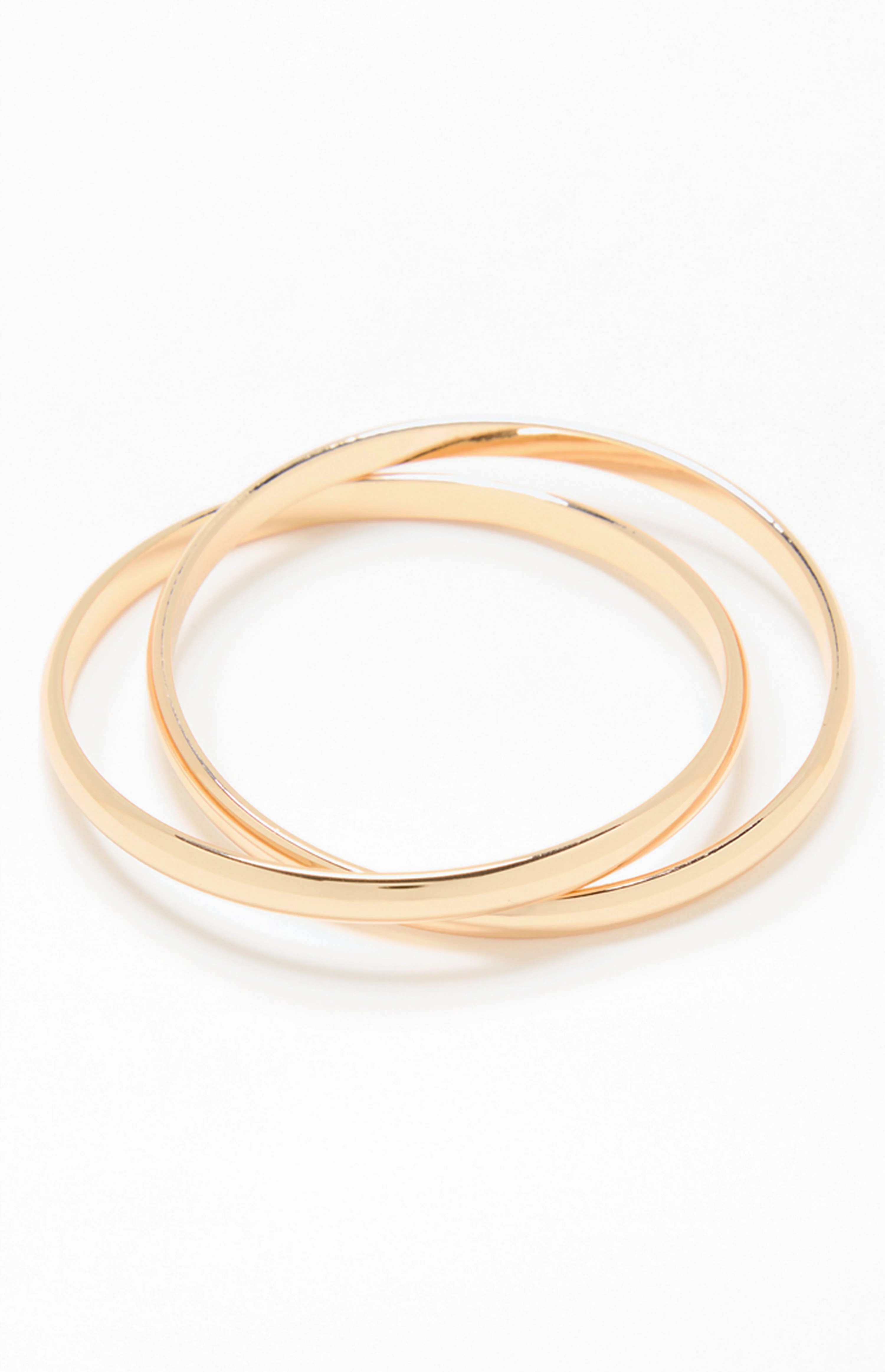 John Galt Gold Layered Bracelet | PacSun