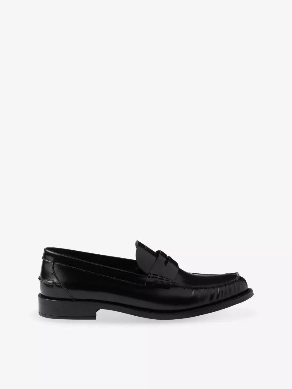 Brushed Leather Loafers | Selfridges