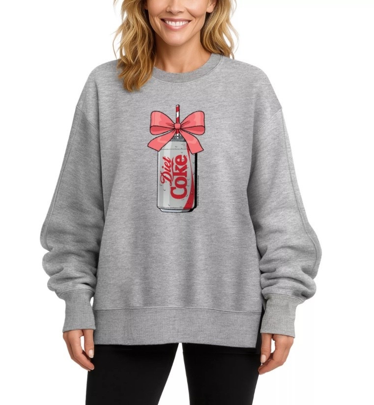 Diet Coke oversized sweatshirt - ON SALE , use code: GOSHOP15.

#LTKSaleAlert #dietcoke #kohls #sweatshirt #salefinds 


#LTKU #LTKSeasonal #LTKOver40
