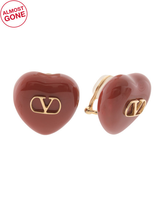 Made In Italy Coeur Royal Earrings | TJ Maxx