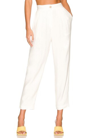 MAJORELLE Fayette Pant in White from Revolve.com | Revolve Clothing (Global)