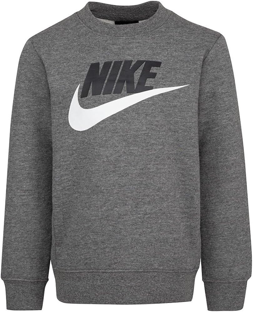 Nike Boy's Club Fleece Crew Sweatshirt (Toddler/Little Kids) | Amazon (US)
