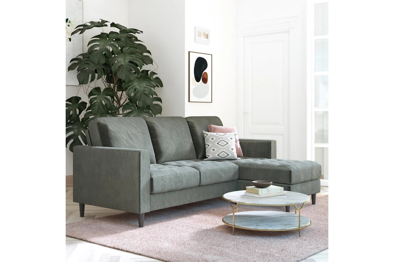 CosmoLiving by Cosmopolitan Strummer Reversible Sectional Sofa Couch | Ashley | Ashley Homestore