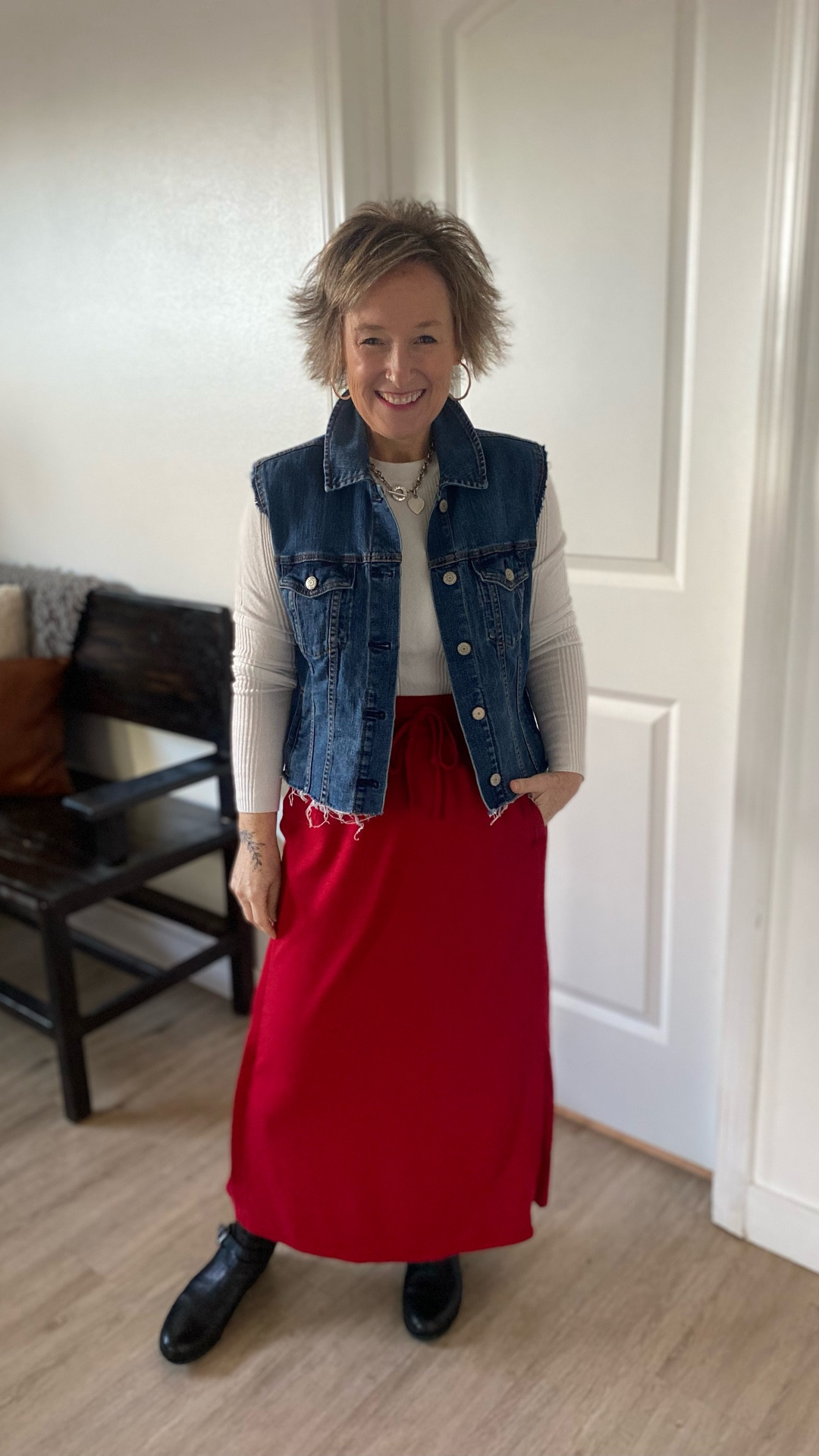 Still in my red season ❤️

#LTKootd #LTKOver40 #LTKgrwm