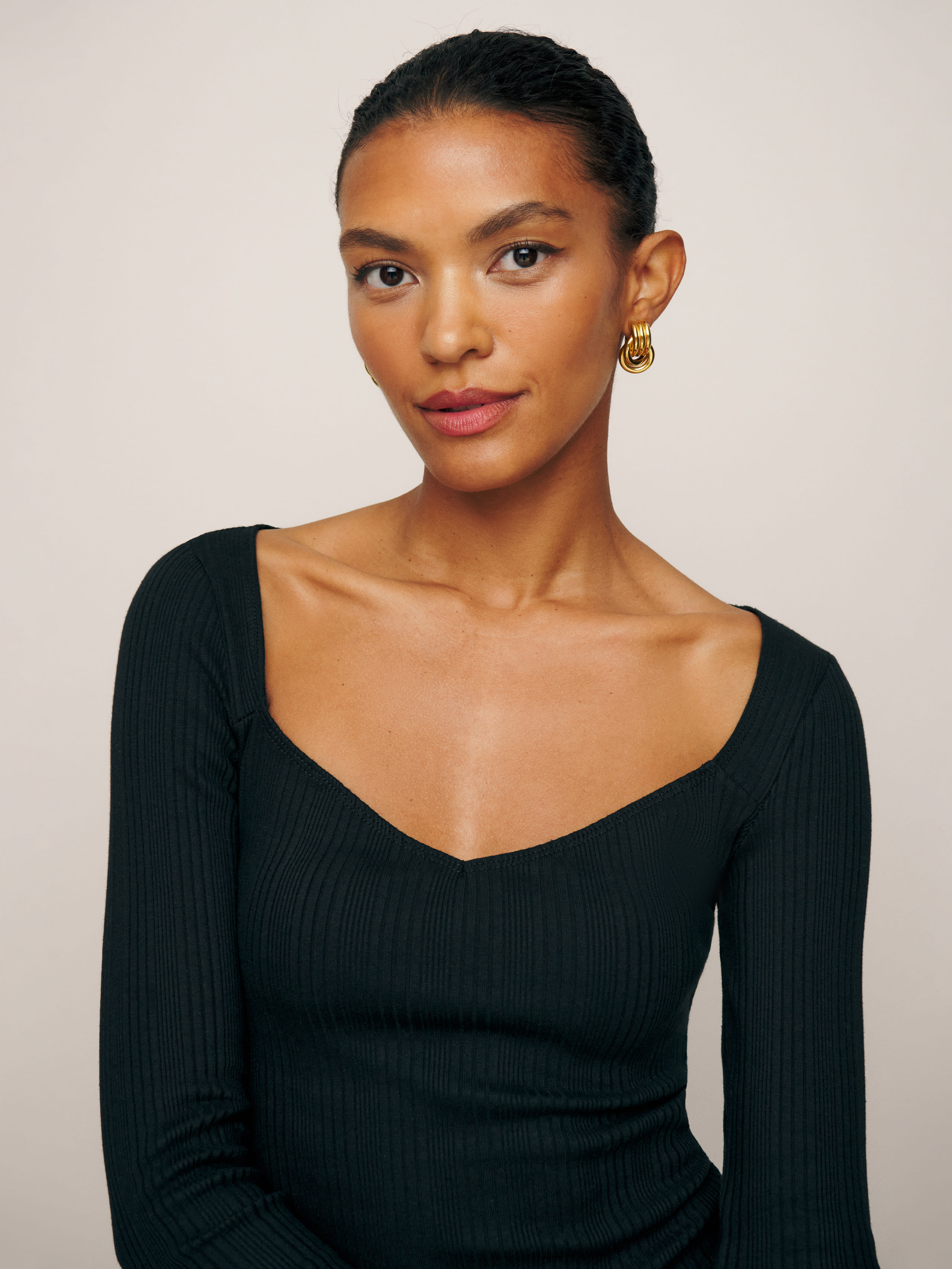 Leighton Knit Top | Reformation (Global)