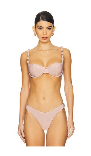 DEVON WINDSOR Lydia Top in Blush. - size S | Revolve Clothing (Global)