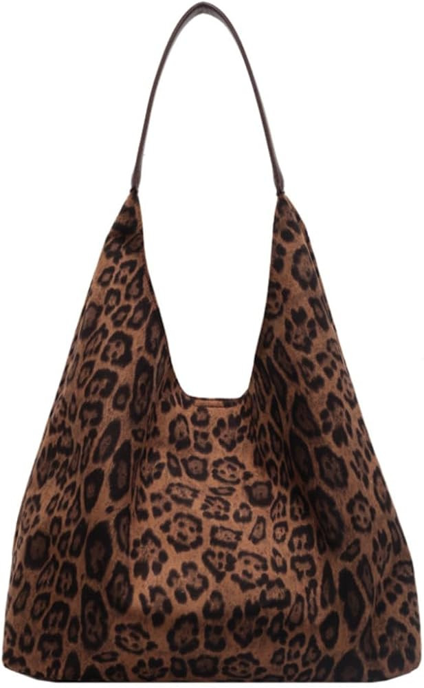 Cheetah Leopard Print Tote Bag Large Capacity Bag Leopard Bag Women Shopper Women's Bag | Amazon (US)