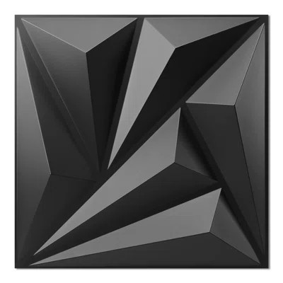 11.8'' x 11.8'' PVC 3D Wall Panel Diamond for Interior Wall Décor,3D Textured Wall Panels(Set of 20) | Wayfair North America