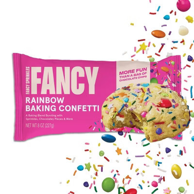 Fancy Sprinkles Rainbow Baking Confetti with Sprinkles and Chocolate Chips - 8oz | Target