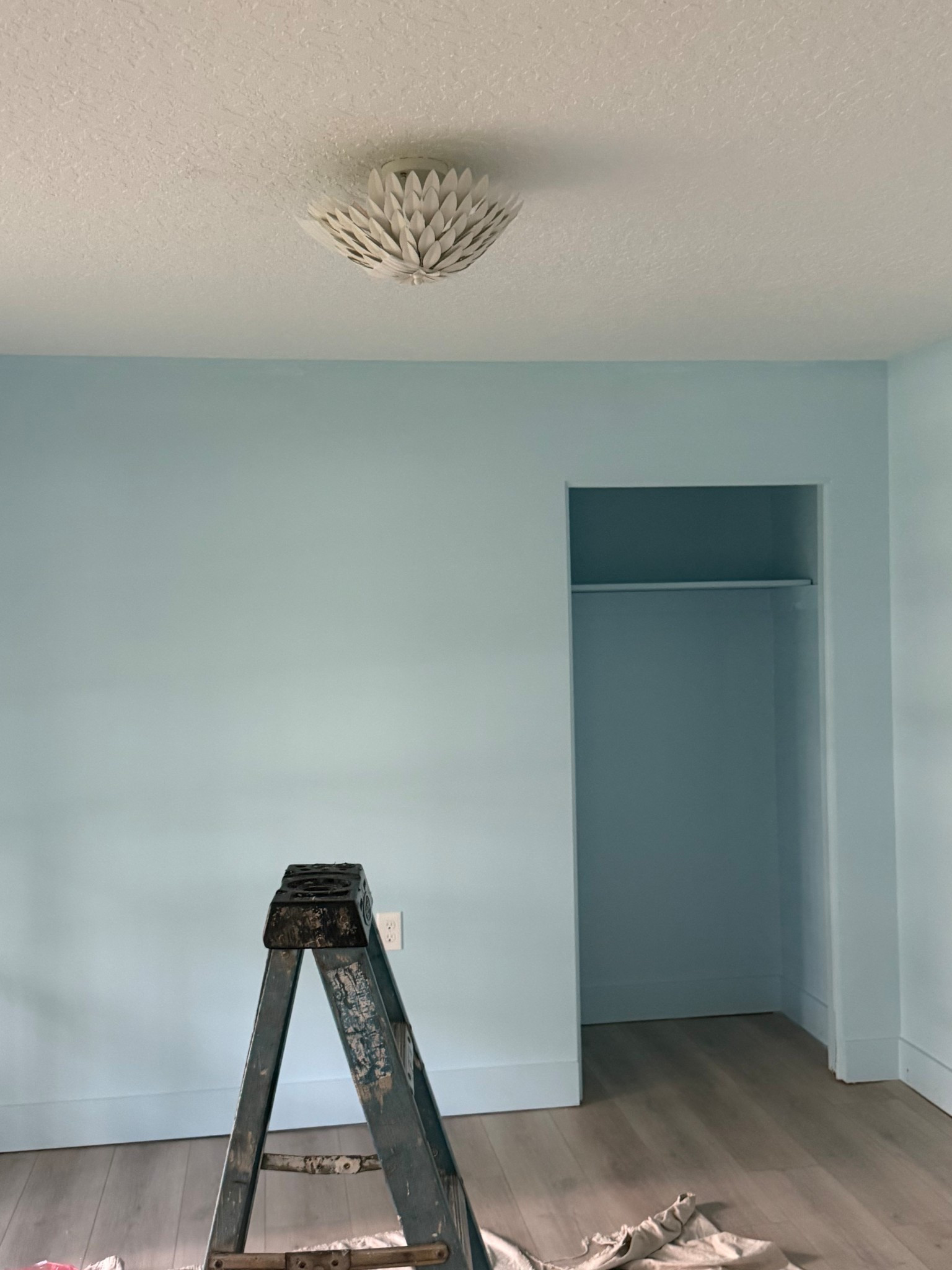 The light in my office is finally in! I’m so pumped to add finishes to this blue and white room. 

#LTKHome #LTKOver40 #LTKFindsUnder100