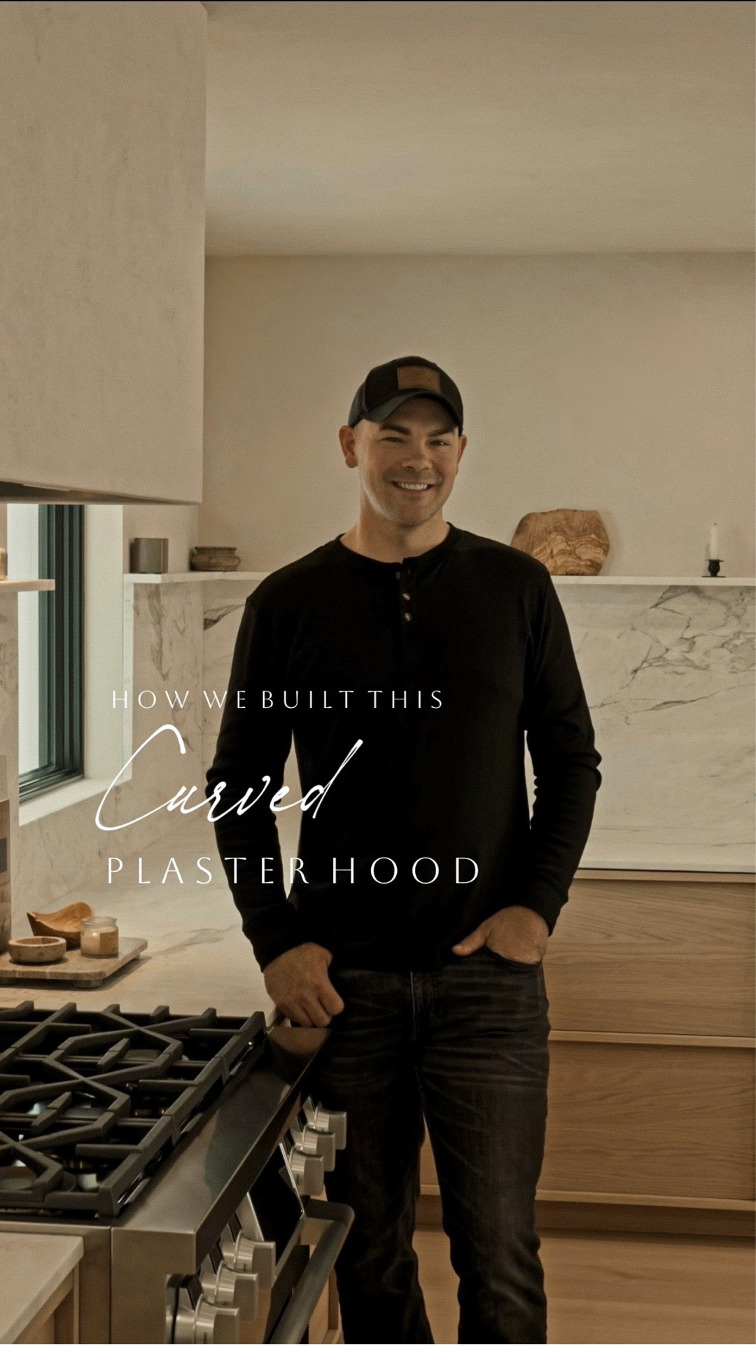How we built this curved microcement plaster hood. 🤌🏼 DETAILS BELOW

-built a box skeleton frame out of 3/4” plywood (hood dimensions are 27.5” H x 45” W x 21” D)

-cut 3 curved plywood pieces for each side and attached to the frame

-had our hood insert installed inside the frame: Model @ 36”(SKSHI3601S)

-took 1/4” prefinished birch plywood and kerf cut on the insides of the 2 areas that needed to follow the curve

-wrapped and stapled the (kerf cut) 1/4” birch plywood over the top of box frame to make one smooth surface

-primed, and then applied Meoded CONCRETTA FS MICROCEMENT PLASTER in the color “Calm White”

**be sure to check our other reels on Instagram @rangerhome_nw for a step by step of how we applied the microcement plaster and a cost breakdown for this project 🙌🏼

#LTKHome #LTKstorytime