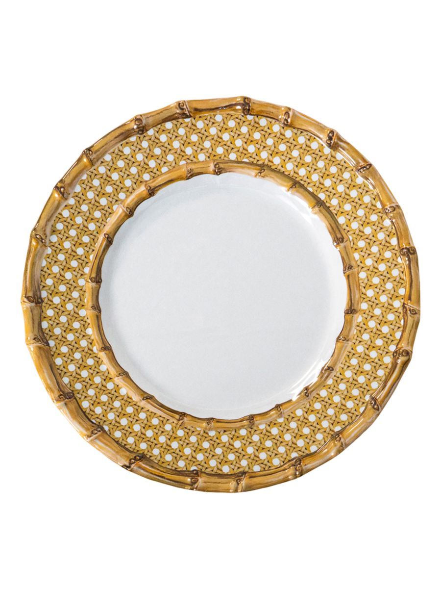 Bamboo Caning Dessert/Salad Plate | Saks Fifth Avenue