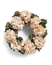 24in Uv Resistant Faux Hydrangea Eucalyptus Wreath | Home | Marshalls | Marshalls