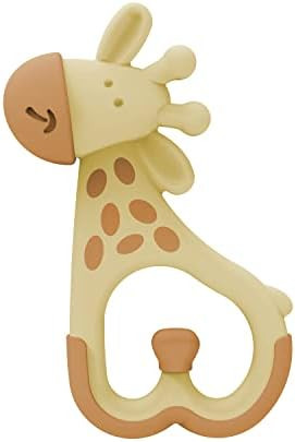 Dr. Brown's Ridgees Giraffe, Massaging Baby Teether, Designed by a Pediatric Dentist, BPA Free, 3... | Amazon (US)