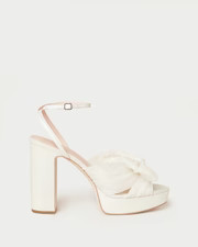 Natalia Pearl Platform Bow Heel | Loeffler Randall