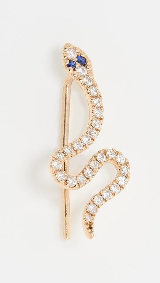 14k Gold Snake Ear Climber | Shopbop