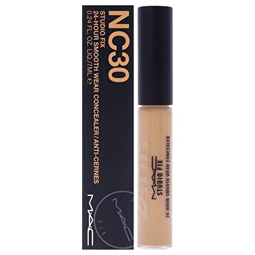 MAC Studio Fix 24 Hour Smooth Wear Concealer - NC30 Concealer Women 0.24 oz | Amazon (US)