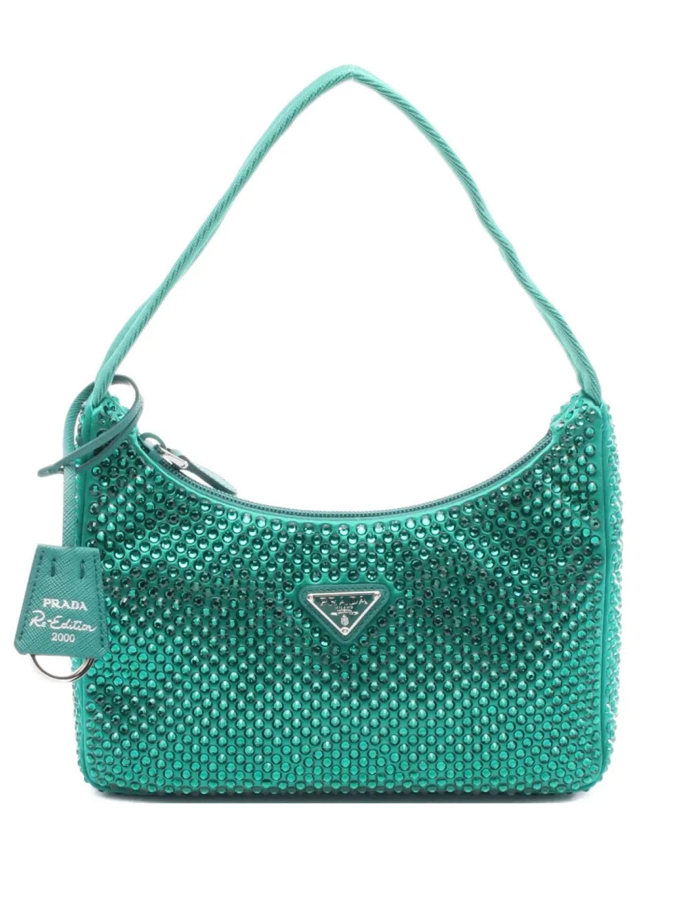 Prada Pre-Owned 2020s Re-Edition 2000 handbag - Green | Farfetch Global
