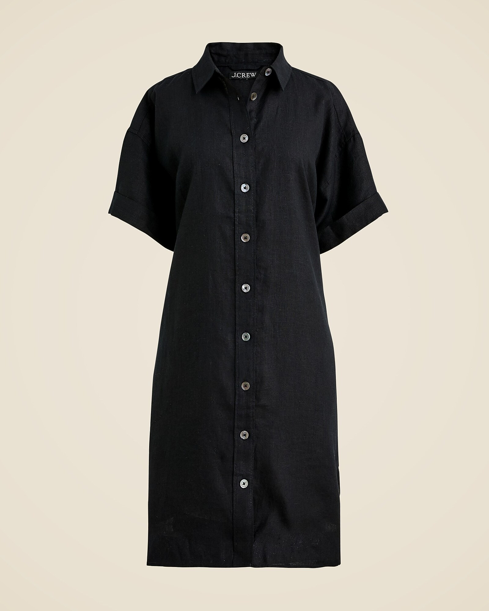 Capitaine shirtdress in linen | J. Crew US
