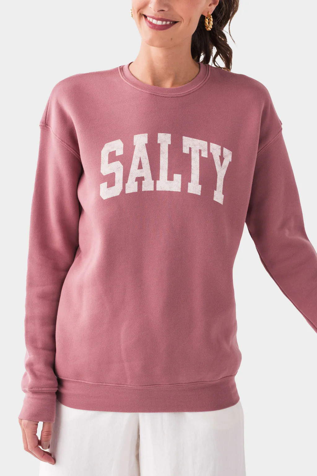 Oat Collection SALTY Graphic Sweatshirt | Social Threads