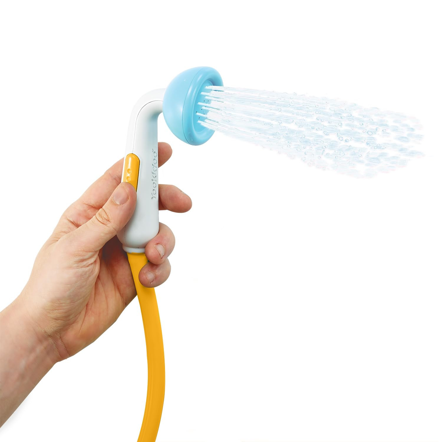 Yookidoo Baby Bath Shower Head - Elephant Water Pump with Trunk Spout Rinser - Control Water Flow... | Amazon (US)