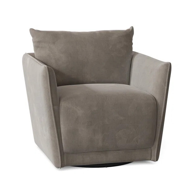 Gertrude Upholstered Swivel Armchair | Wayfair North America