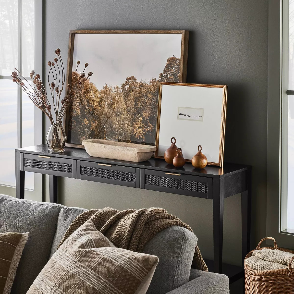 18" x 18" Winter Wonderland Framed Wall Art - Threshold™ designed with Studio McGee | Target