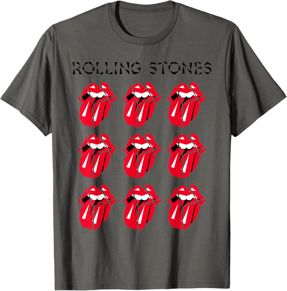 Official The Rolling Stones HD Multi Tongue T-Shirt | Amazon (US)