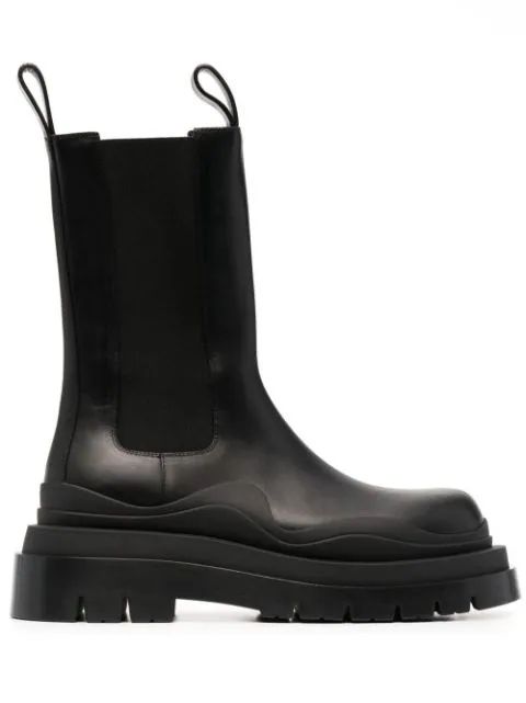 Tire leather boots | Farfetch (US)