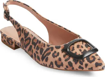 Becca Pointed Toe Slingback Flat (Women) | Nordstrom