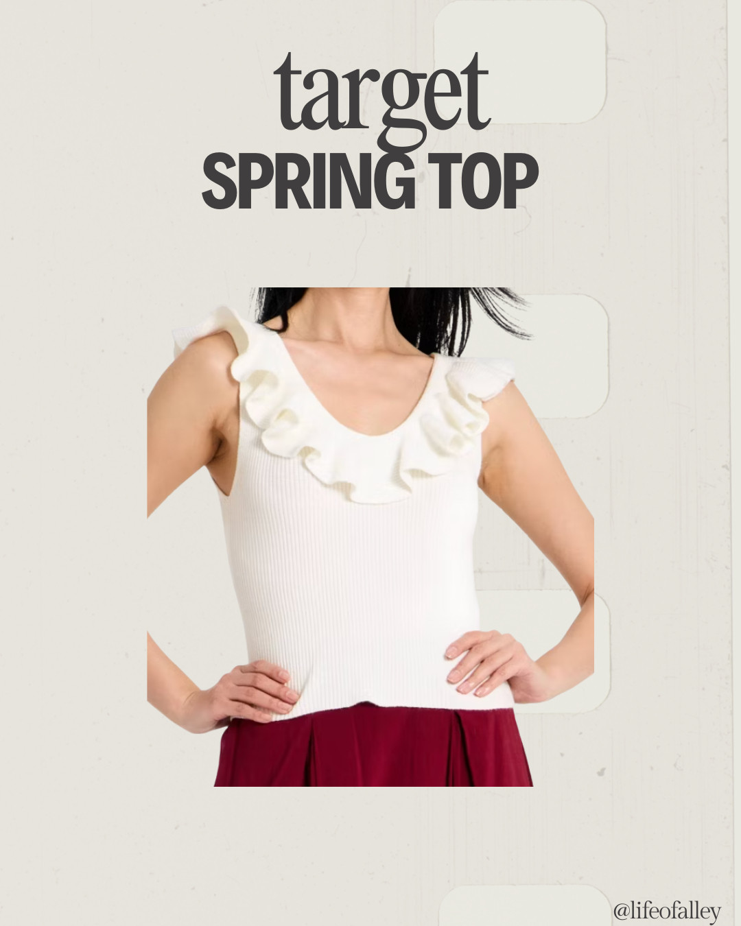 Cute spring top from Target!  

 #LTKSeasonal #LTKOver40