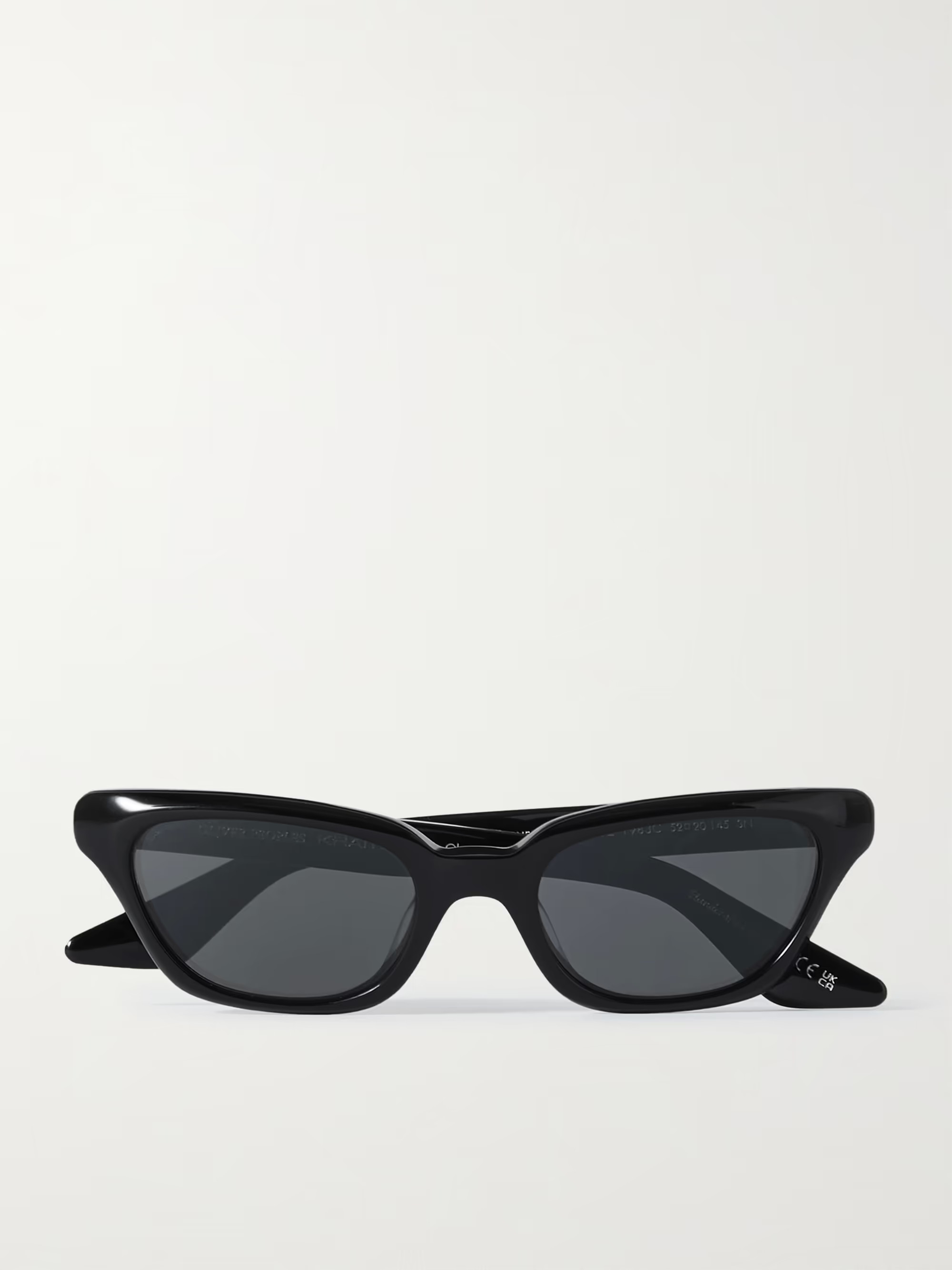 + KHAITE 1983C cat-eye acetate and gold-tone sunglasses | NET-A-PORTER (US)