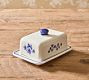 Lula Belle Hand-Painted Butter Dish | GreenRow
