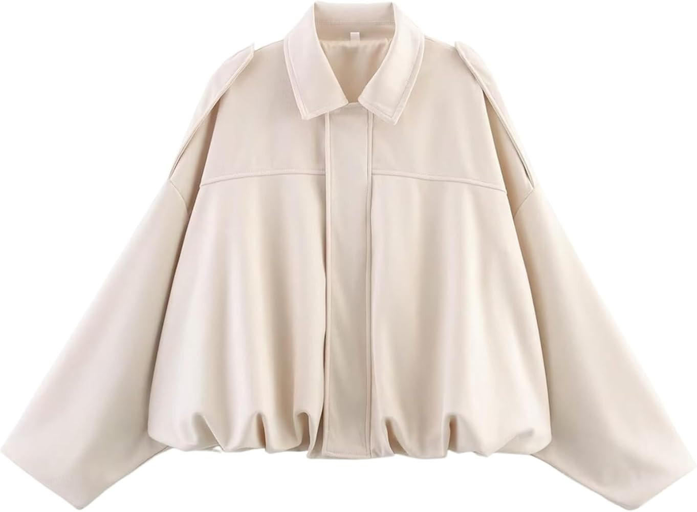 Arssm Womens Faux Suede Bomber Jacket Casual Lapel Pilot Jackets Coat Oversized Long Sleeve 2025 ... | Amazon (US)