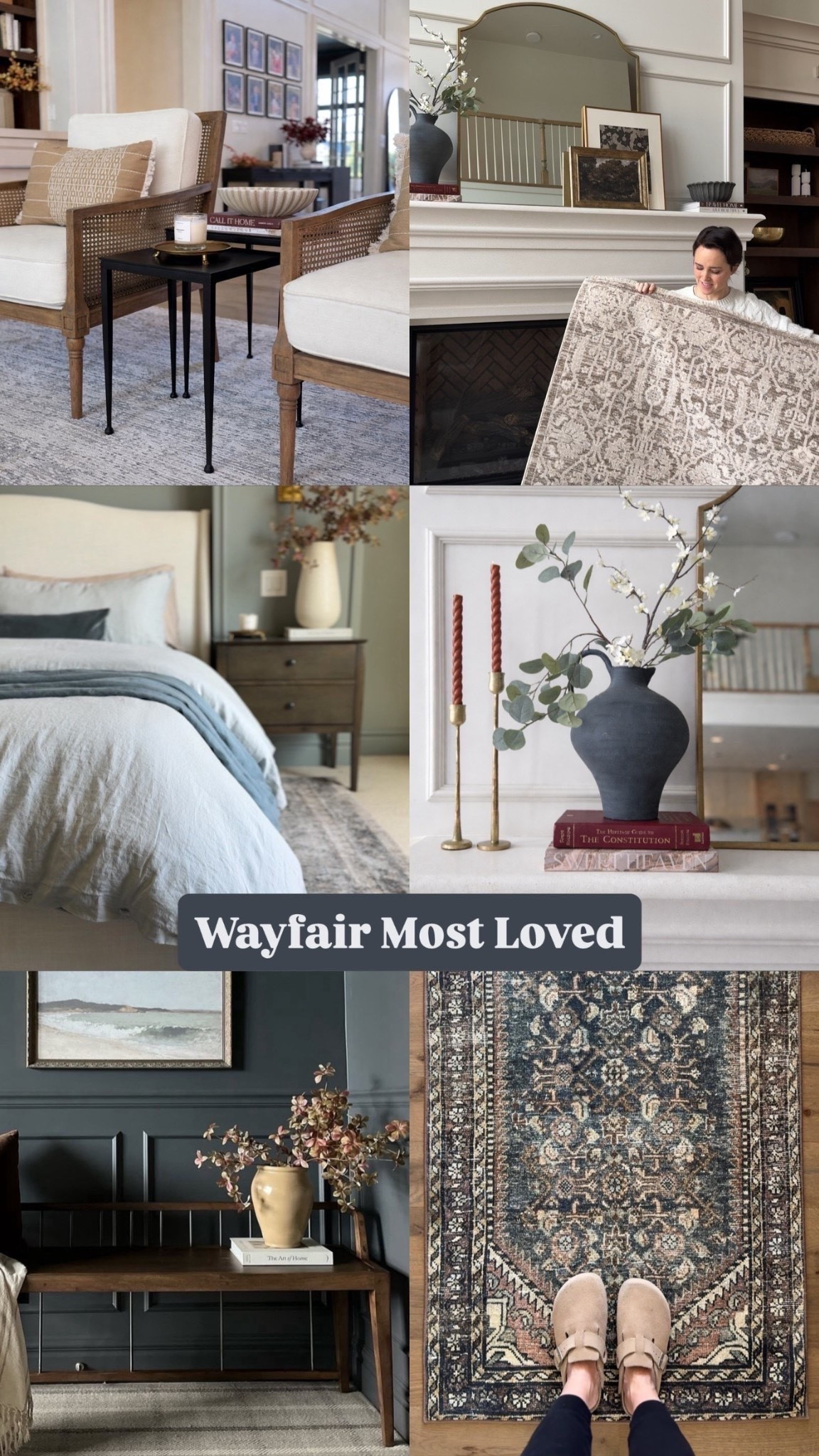 I’m sooo excited to share my most requested @wayfair pieces in my home! These are the ones you ask about, and that I LOVE.  

From my timeless arched bed frame to the wood bench the internet went wild over… these pieces are all from @wayfair and would be perfect for refreshing your space. 

#wayfair #furnituretrends 

Wayfair furniture, upholstered bed frame, arched bed, wood bench, entry bench, living room style, living room furniture, spring refresh, pedestal table, round table, interior design, home style, interior styling

#LTKHome #LTKOver40 #LTKdayinmylife
