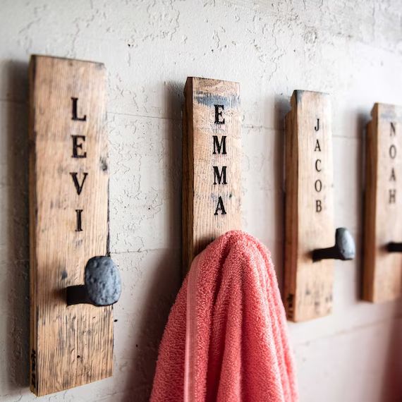 Custom Bathroom Towel Hook-Tennessee Whiskey Barrel | Etsy | Etsy (US)