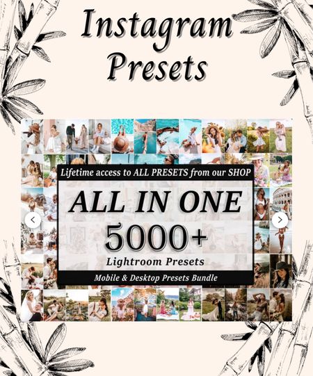 If you’re looking to improve your Instagram photos then check out these Lightroom presets available on Etsy.

Instagram, Instagram presets, Instagram preset, Instagram influencer, content creation 

#LTKfindsunder50 #LTKSeasonal #LTKU