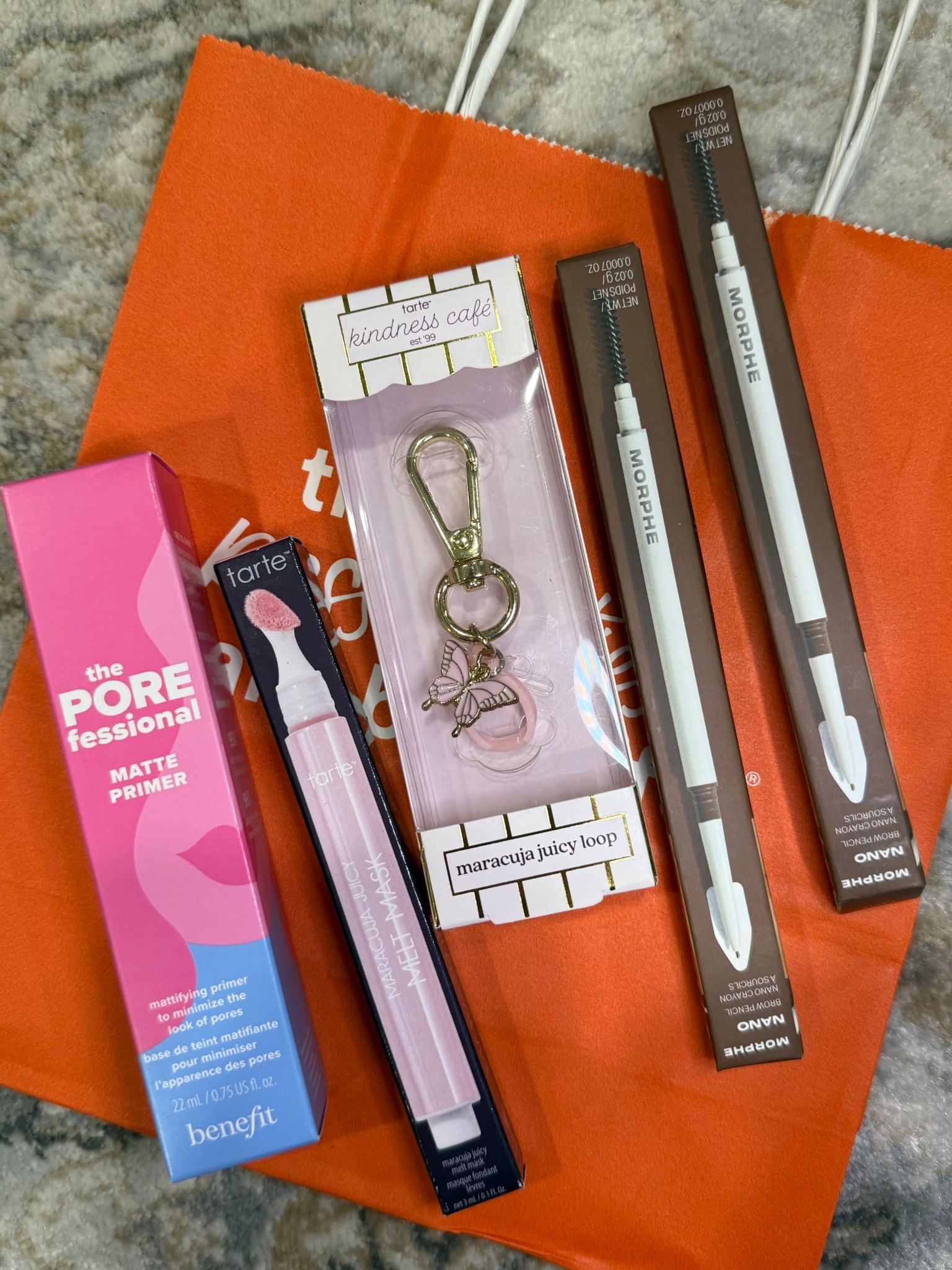 I am LIVING for the Morphe Nano brow pencil!! It has the finest tip to make realistic hair strokes and it’s only $11!!!!!!! I use it daily, so I buy 2 at a time. 

Restock of my Benefit Pore-fessional matte primer. It’s my tried and true, the one that works best for me! It really camouflages my pores. Non-greasy and I wear this on no-makeup days to lessen the look of my fine lines. 

The last little find is the Tarte Maracuja Lip Mask. Right now Ulta is giving you a free Juicy Loop glass holder bag charm😍

Everything is linked! 👇🏼

#LTKFindsUnder50 #LTKBeauty #LTKOver40